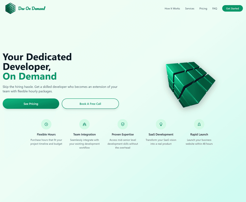 IT Consultant Website