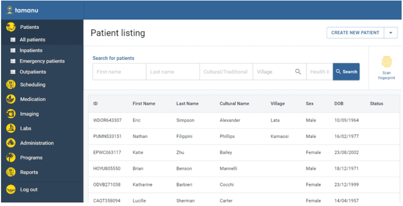Electronic medical record system